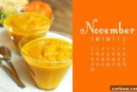 November Calendar Wallpaper