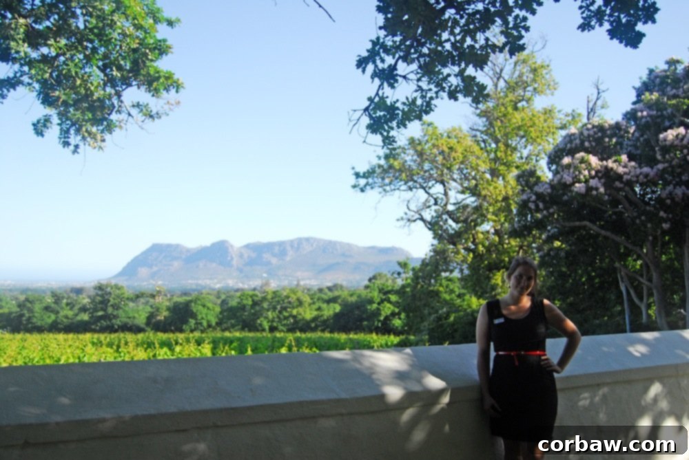 Historic grounds of Groot Constantia Wine Estate