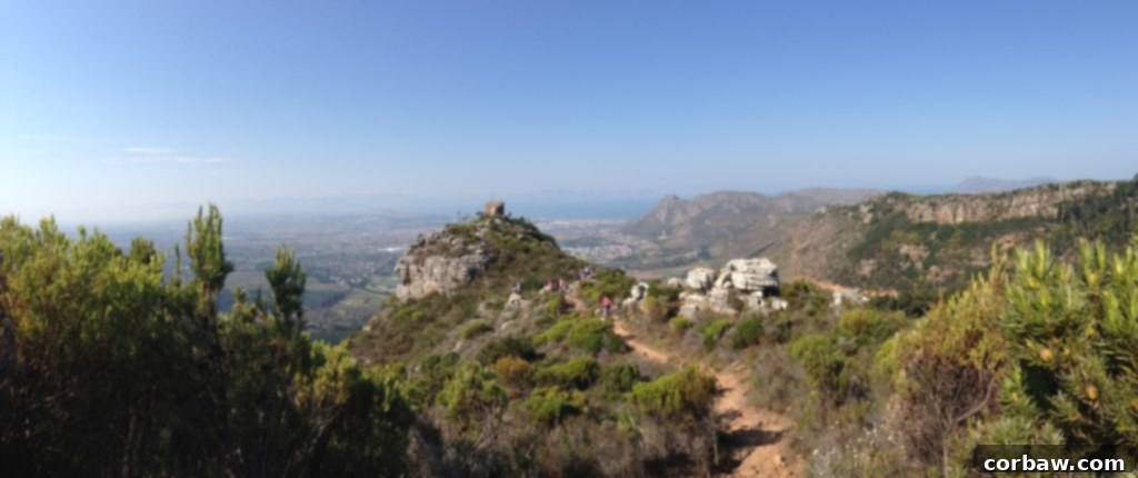 Panoramic view from inside Elephant's Eye Cave