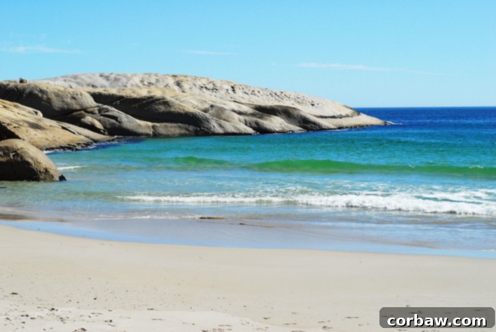 Serene Llandudno Beach in Cape Town
