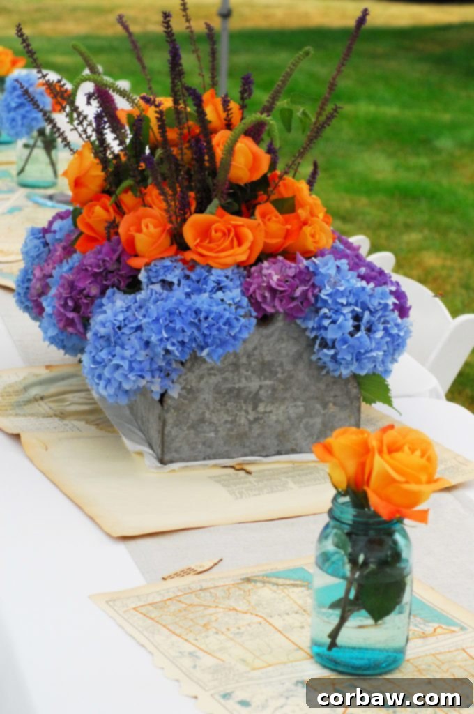 Wanderlust and Wedding Bells 6 centerpiece1