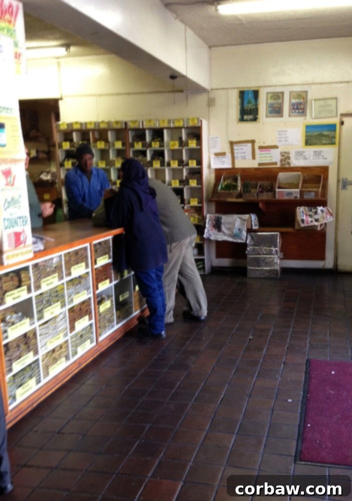 Interior of Atlas Trading Company spice shop