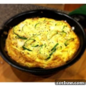 A small image of a cooked Zucchini Frittata thumbnail.