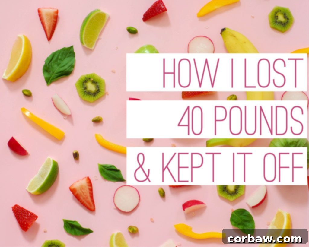 How I lost 40 pounds and kept it off from A Duck's Oven