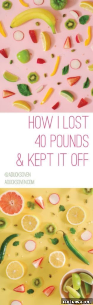 How I lost 40 pounds and kept it off from A Duck's Oven