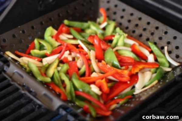 vegetables being cooked on a grill