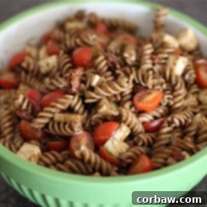 Caprese Pasta with Roasted Garlic Balsamic Infusion 2 img 4892 5