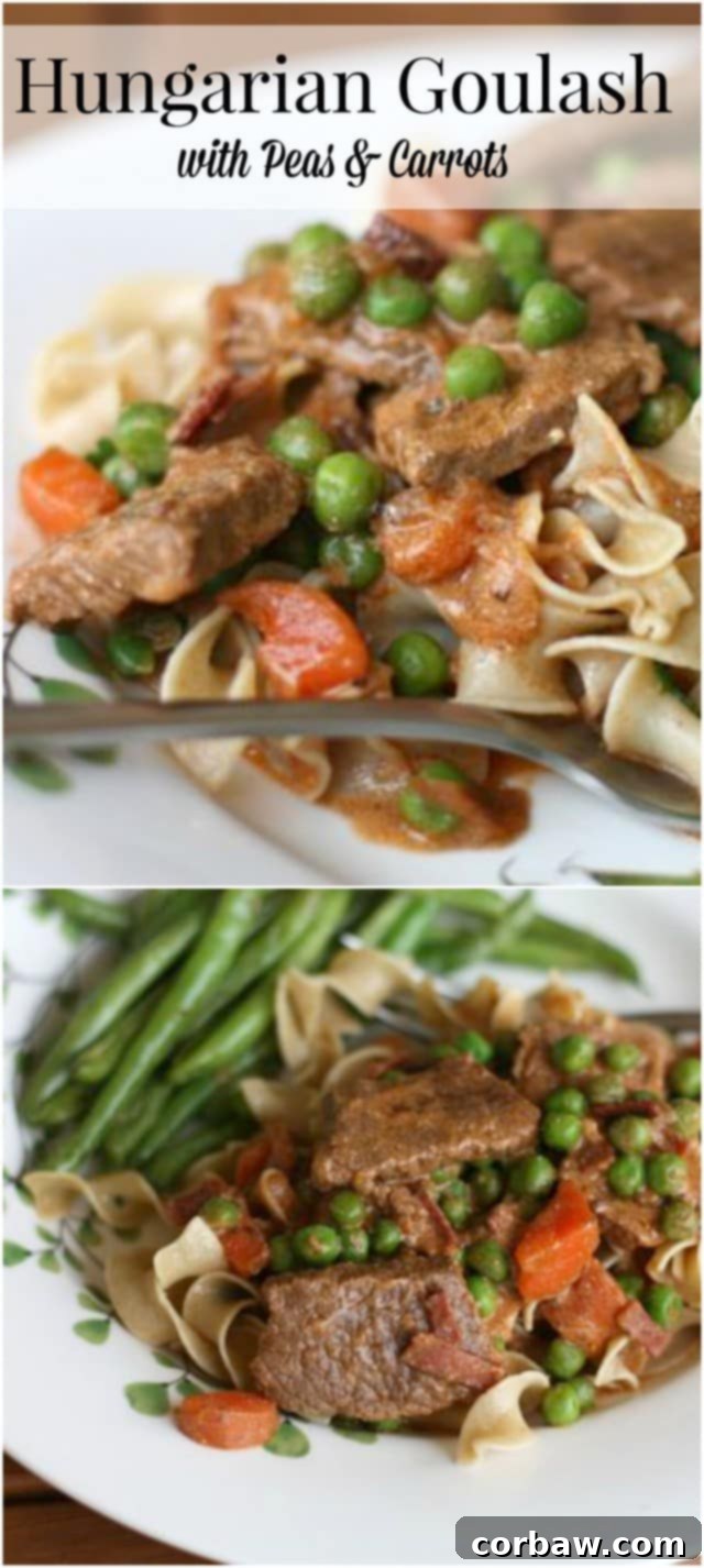 Cozy and comforting, this Hungarian Goulash will hit the spot on a cold winter night!