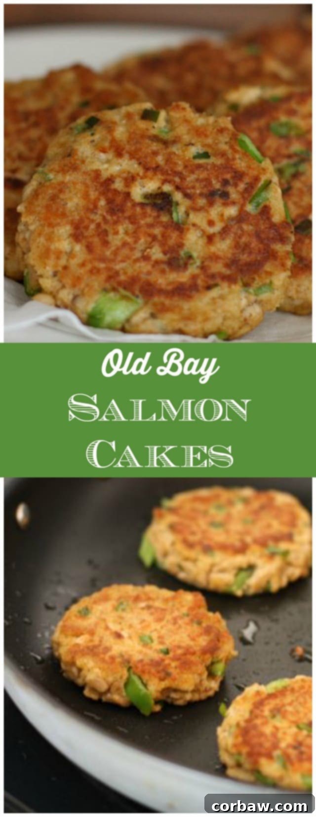 A classic and easy recipe for salmon cakes that comes together in minutes. Serve these salmon cakes with lemon and a green salad for a light and refreshing dinner.