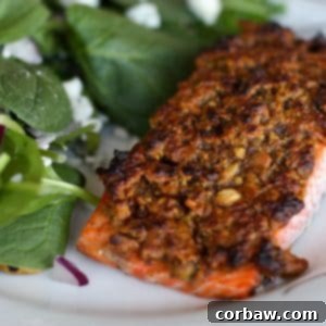 Grapefruit-Pistachio Crusted Salmon
