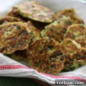 Savory Ricotta Spinach Bites 2 A perfectly cooked Ricotta and Spinach Fritter, golden brown and lightly crispy.