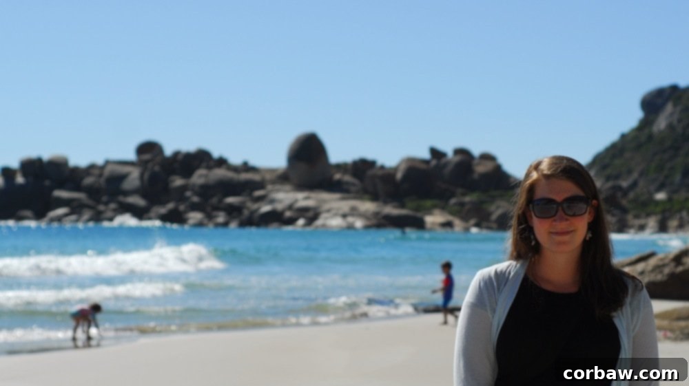 A final, sweeping view of the magnificent Cape Town beach.