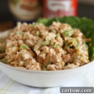 Delicious Buffalo Rotisserie Chicken Salad, a quick and easy recipe perfect for any meal.