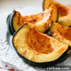 Enjoy seasonal acorn squash simply roasted and seasoned well with smoked paprika. Looks great on a plate and is good for you!