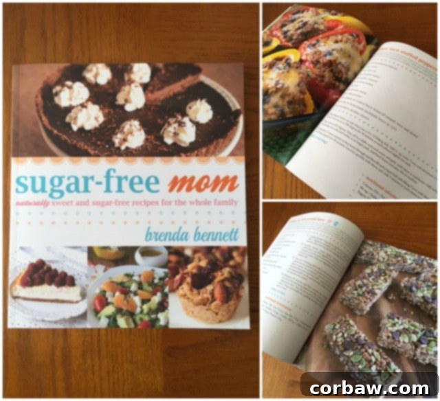Sugar-Free Mom Cookbook by Brenda Bennett for Healthy Family Recipes
