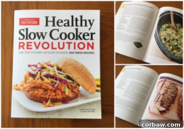 The Healthy Slow Cooker Revolution Cookbook from America's Test Kitchen