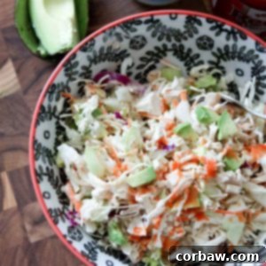 Buffalo Chicken Slaw Salad || Aggie's Kitchen