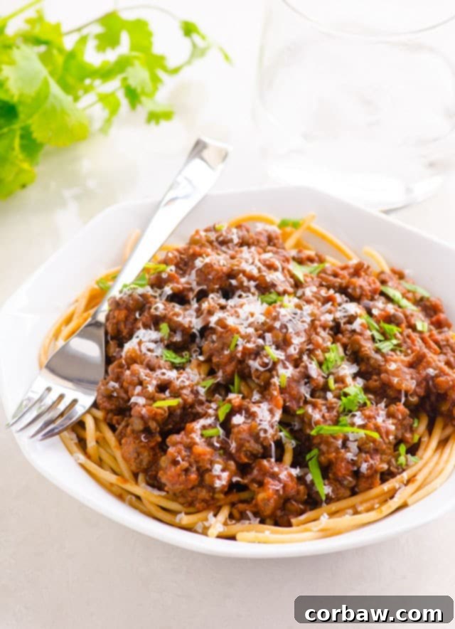 Clean Eating Plant-Forward Marinara Sauce and Giveaway 2 Delicious and healthy Half Meatless Marinara sauce made with lentils and lean ground meat