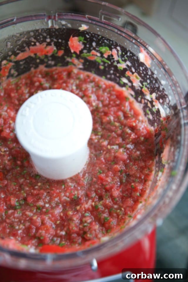 Fresh Tomato Salsa