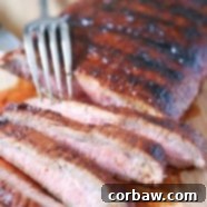 Grilled Flank Steak with Brown Sugar Rub